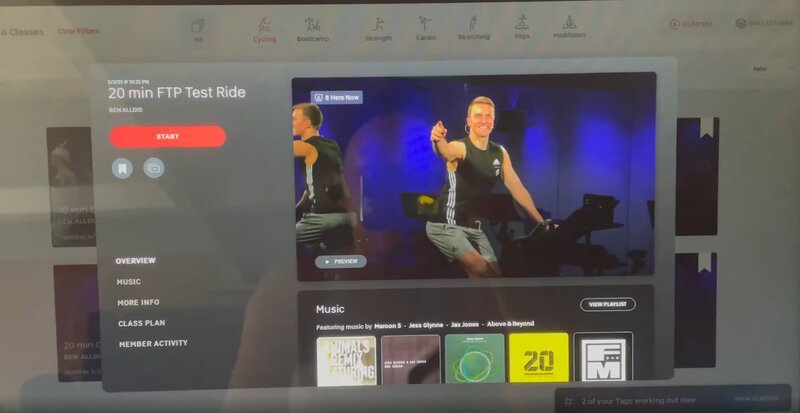 FTP test ride