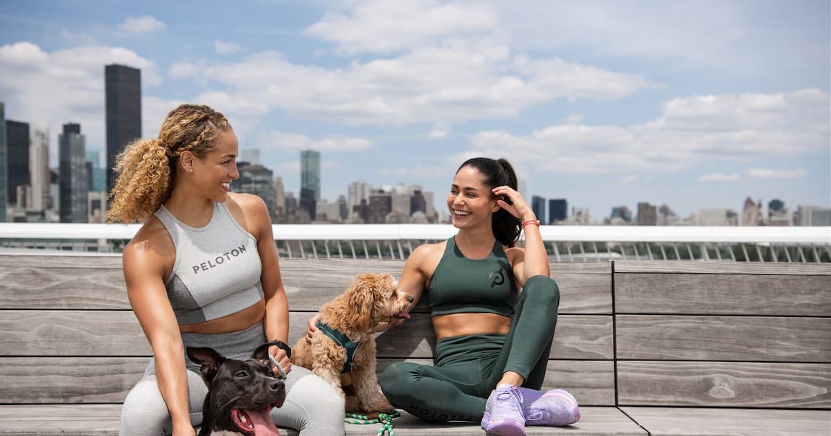 Peloton teamed up with activewear brand